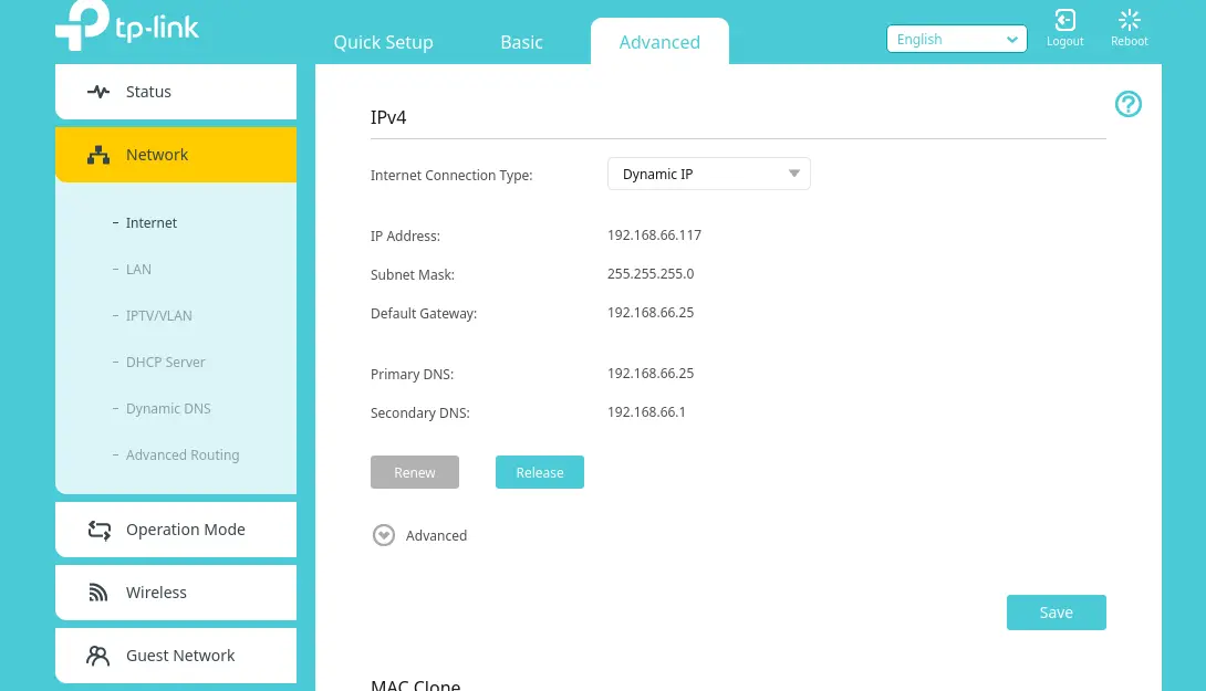 gniazda LAN WAN rutera dlink